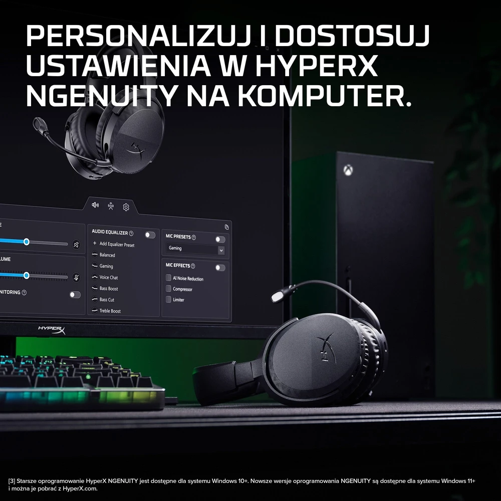 HyperX Ausinių rinkinys cloud stinger 3 belaidės žaidimams ausinės - bs1u0aa