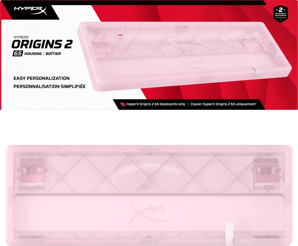 Klaviatūra HyperX Obudowa na klawiaturę origins 2 65 pink housing - bf0t9aa