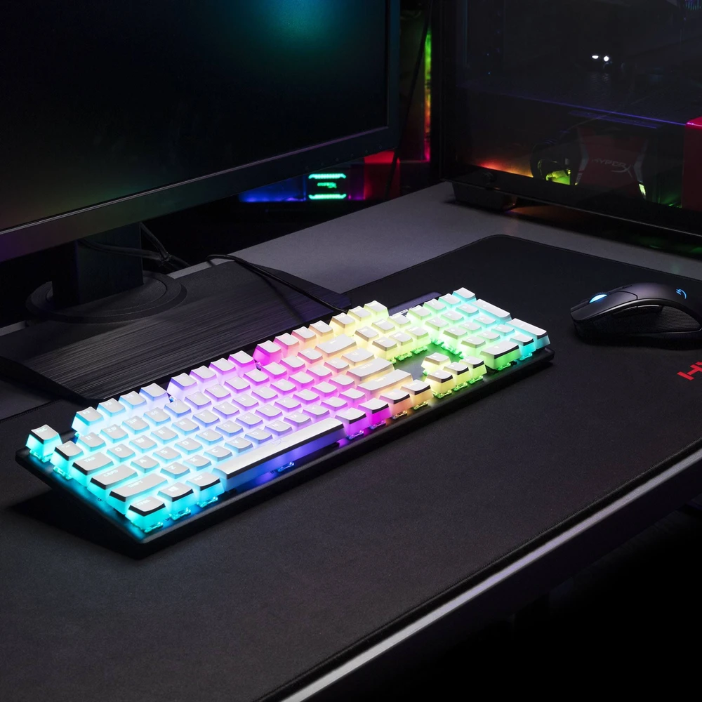 Pakaitiniai klavišai HyperX Pudding Keycaps Full Key Set, US išdėstymas