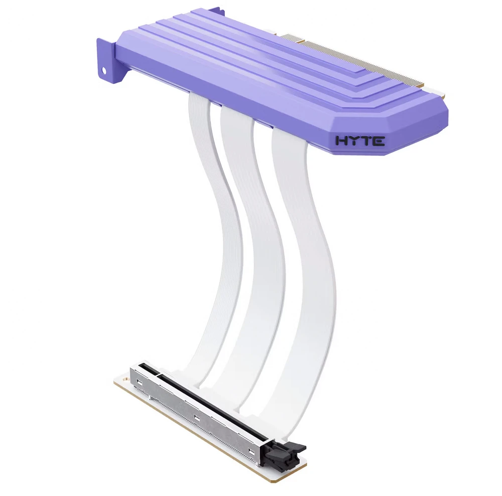 Vaizdo plokštė HYTE PCIe 5.0 Hyper Riser kabelis – Taro Milk