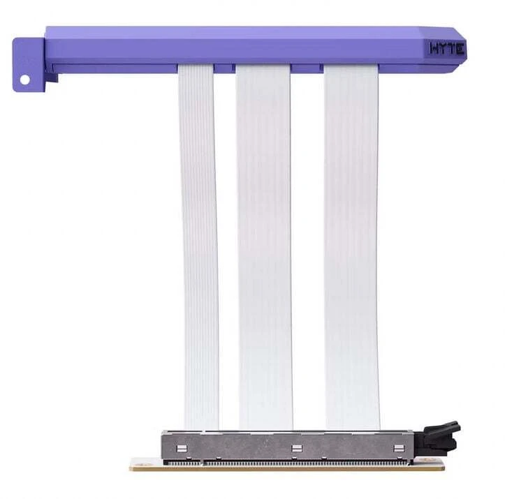 Vaizdo plokštė HYTE PCIe 5.0 Hyper Riser kabelis – Taro Milk
