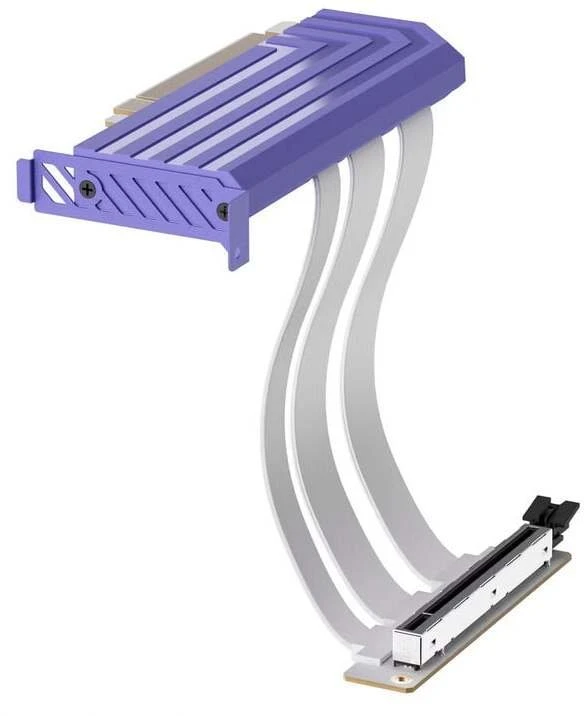 Vaizdo plokštė HYTE PCIe 5.0 Hyper Riser kabelis – Taro Milk