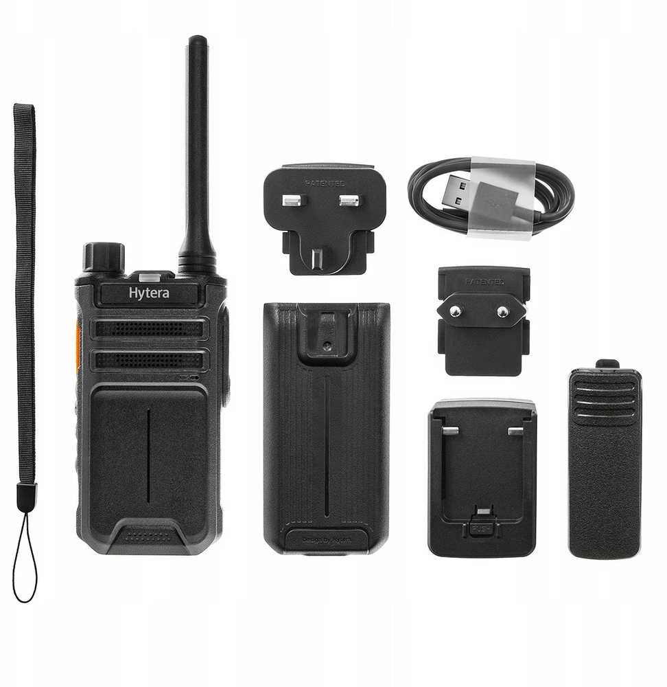 Nešiojamoji radijo stotelė Hytera HYTERA Analoginis radijo telefonas AP515LF, 446 MHz, 4000 mAh, IP54
