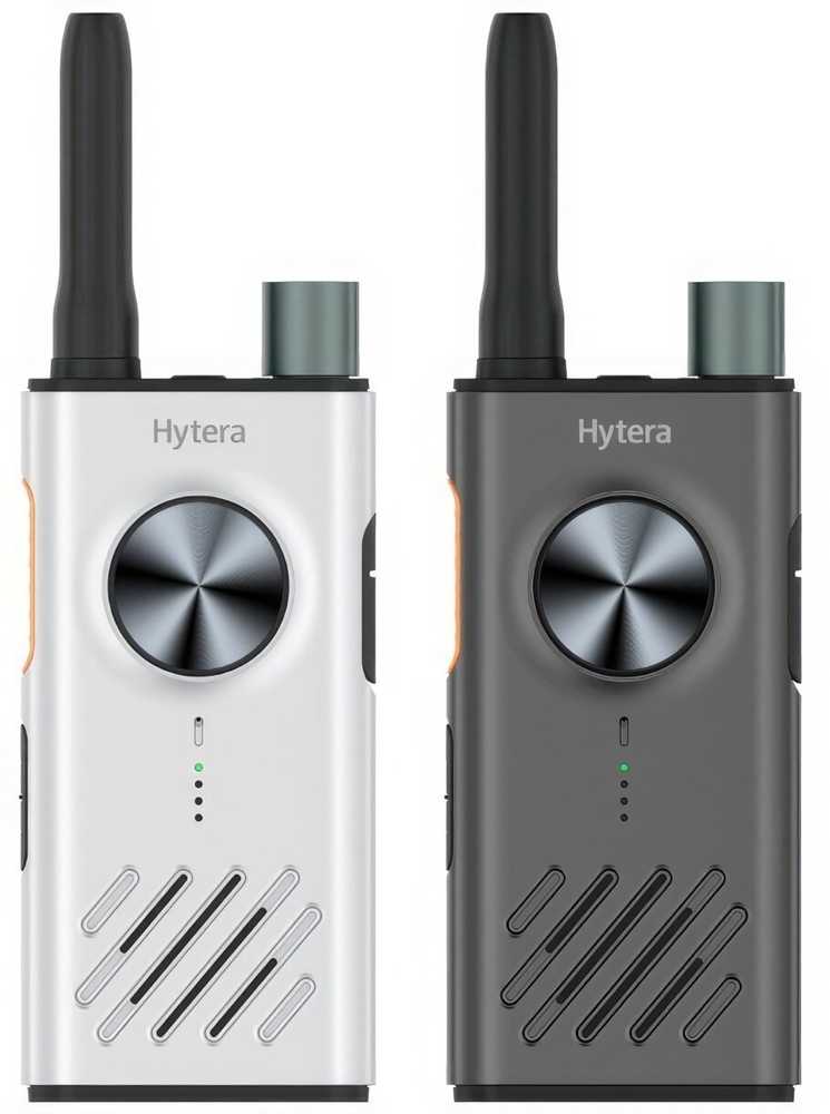 Trumpo bangos radijo imtuvas Hytera HYTERA analoginis radijas HYT-S31, PMR446-446 MHz, 2200 mAh, BT V 5.0, Baltas