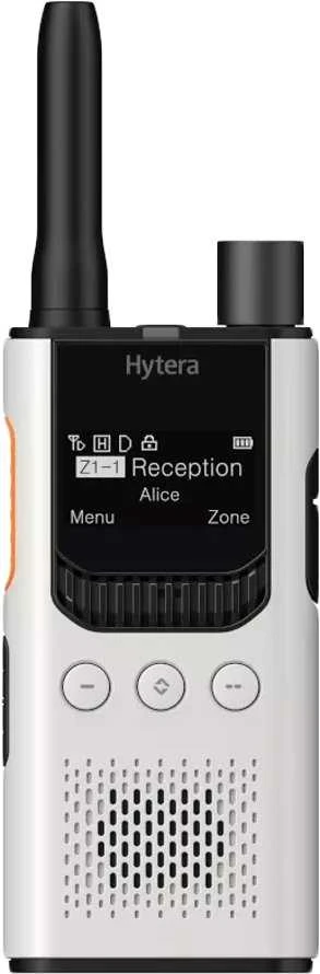 Hytera HYTERA S1 Pro HYT-S35 B1 0,5 W UHF 446 MHz su nuimama Li-polimero 2200 mAh baterija / 5,4 cm antena / 3,5 mm audio lizdu ir 1,3 colio OLED