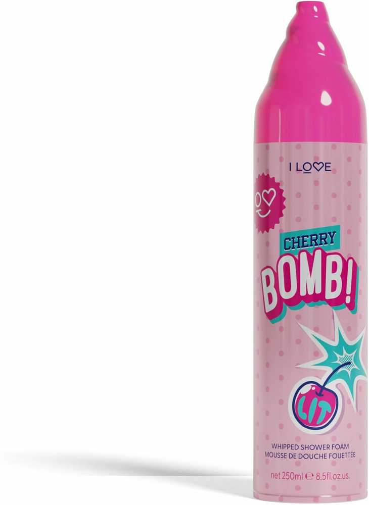 I Love Cherry Bomb veganiška dušo puta, 250 ml