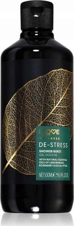 I LOVE WELLNESS DE-STRESS dušo želė, 500 ml