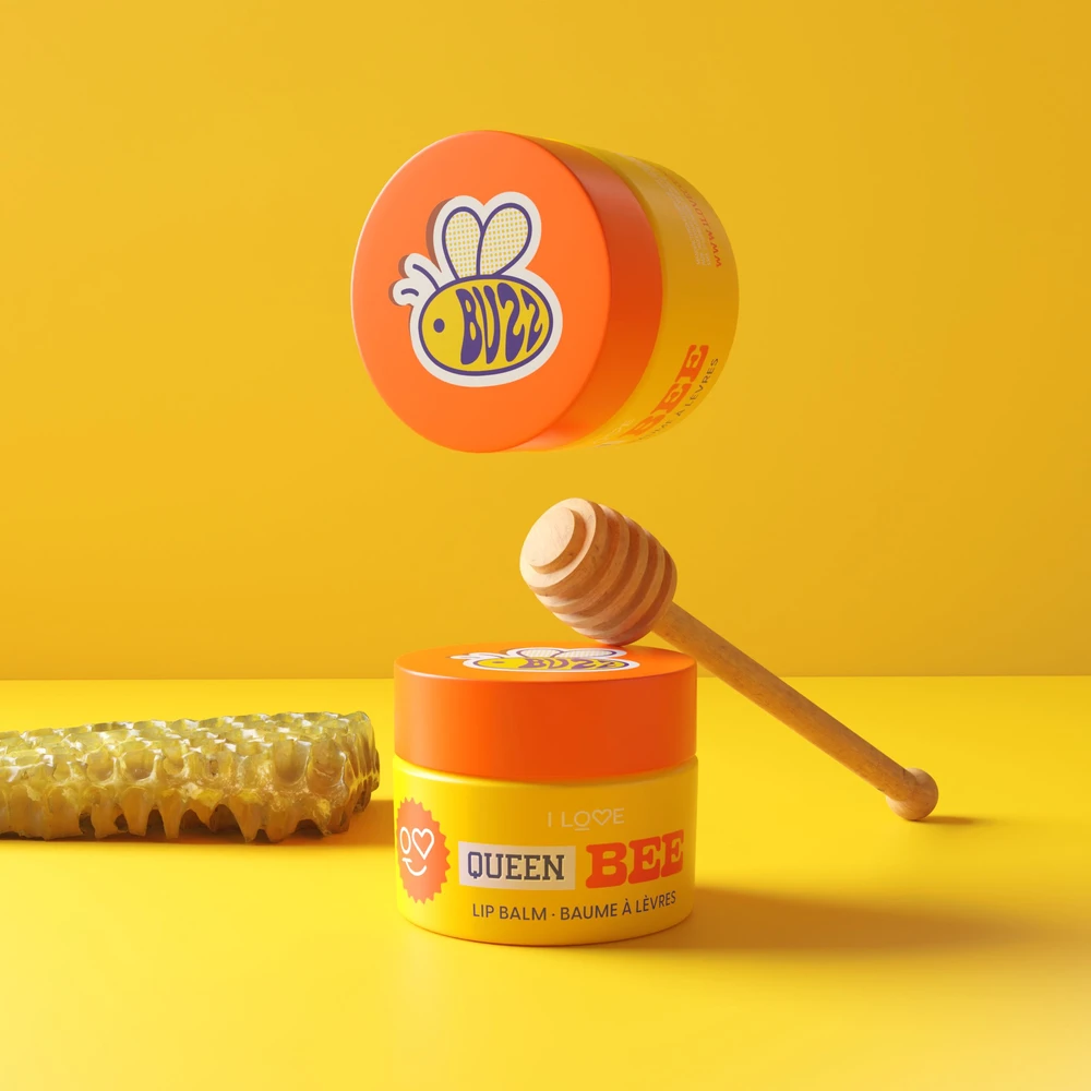 I Love Queen Bee Vegan Hydration lūpų balzamas, 10 g