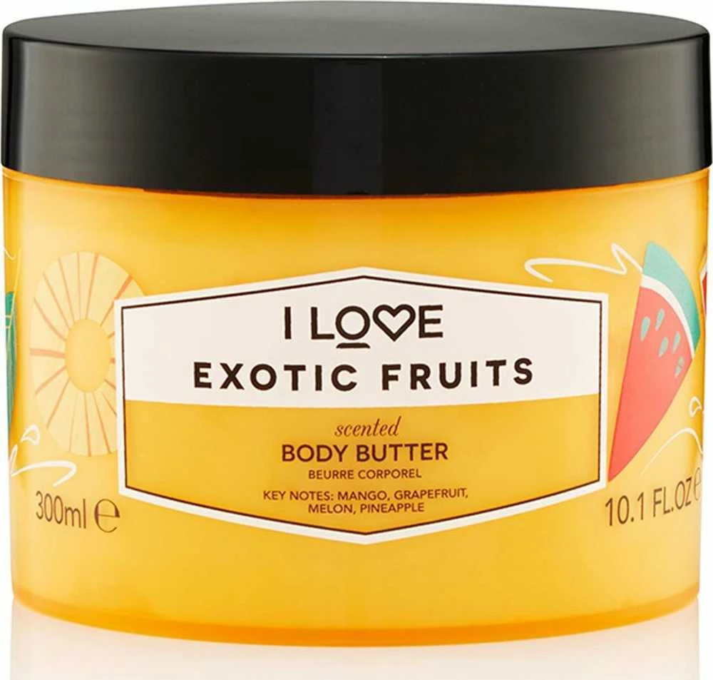 I Love I'LOVE EXOTIC FRUITS kūno sviestas, 330 ml