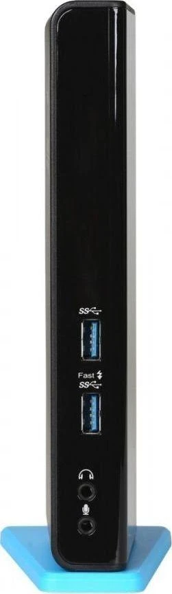 I-TEC USB 3.0 / USB-C dviguba HDMI prijungimo stotis 2x HDMI 1x GLAN 2x USB 3.0 4x USB 2.0 1x garsas 1x mikrofonas