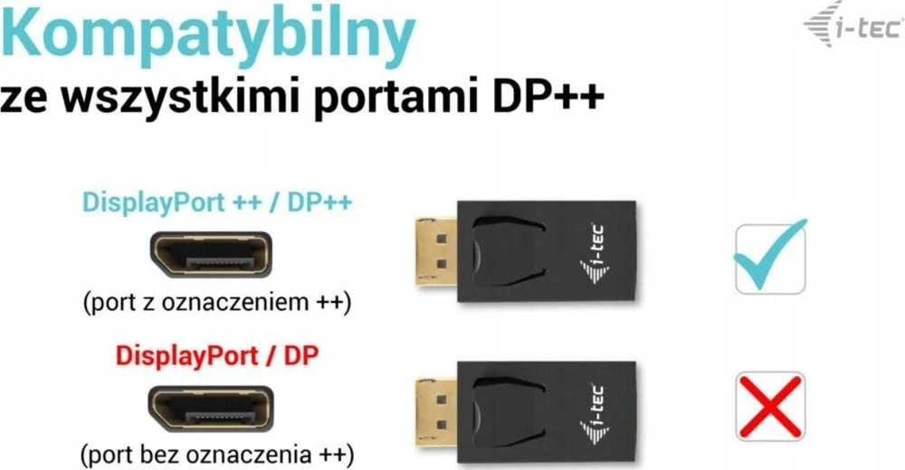 I-tec DisplayPort do HDMI adapteris 4K/30Hz pasyvus