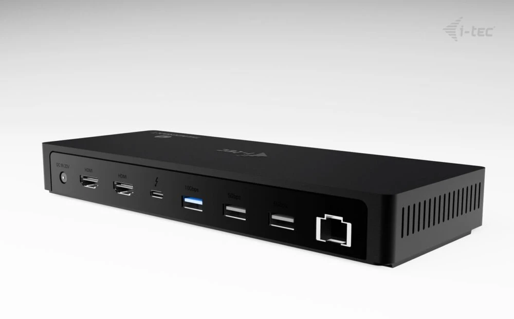 Stacja/replikator I-TEC 3X Ekranas Power Delivery 9 Thunderbolt 4 (TB4TRIPLEDOCKPDUK)