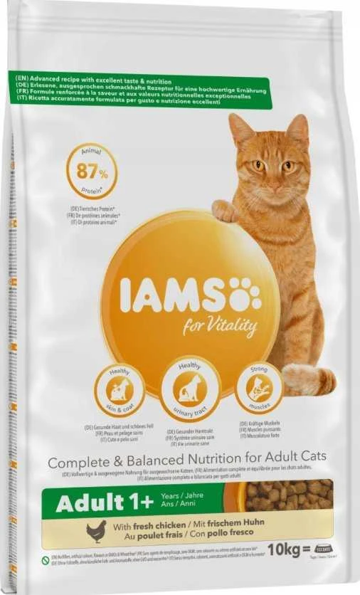 IAMS Adult Cat (vištiena) 10kg