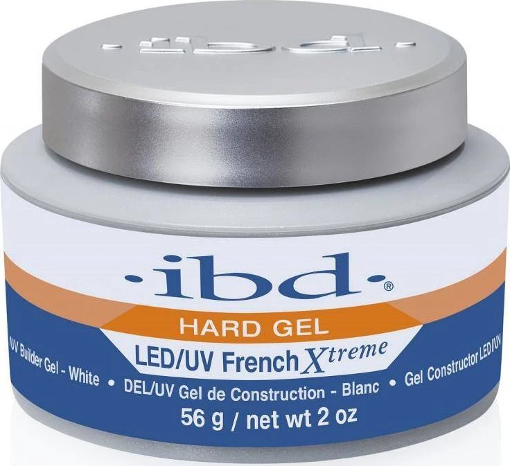 IBD French Xtreme Gel LED/UV statybinis gelis Baltas 56g
