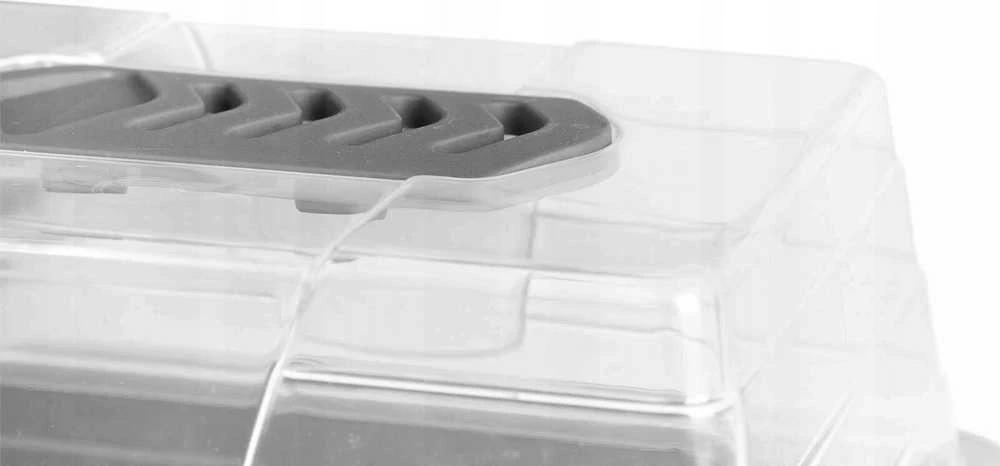Ibergarden Mini plastikinis šiltnamis, namams, 24 x 38,4 x 18 cm