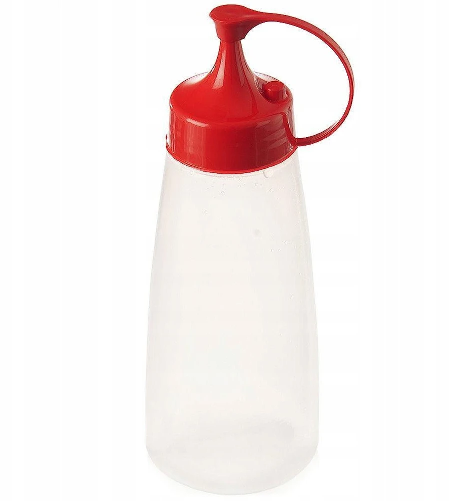 Ibili Orion Buteliukas padažui 525 ml su dozatoriumi raudonas