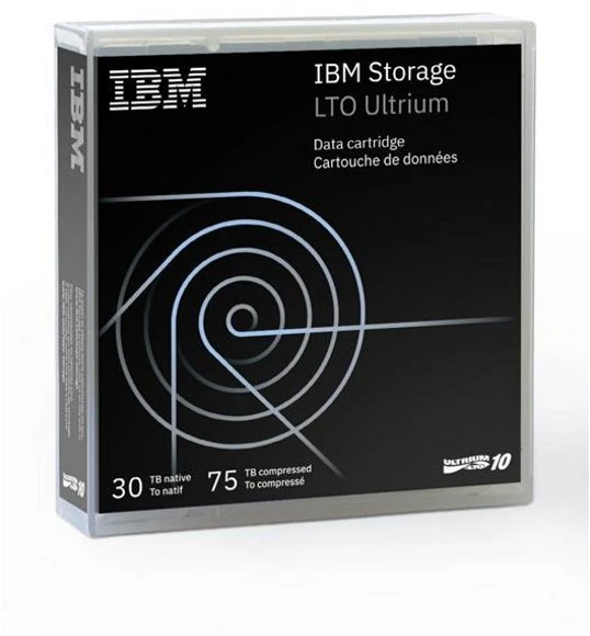 Taśma IBM IBM LTO tape 03PL170 / LTO-10 Ultrium Juodas