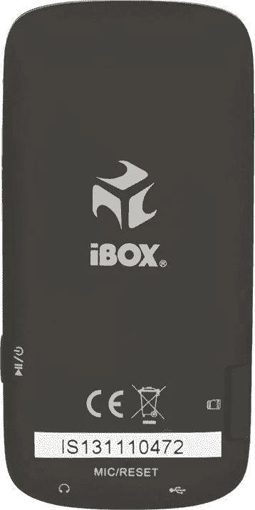 iBOX FOX 4GB MP4 grotuvo galinė dalis