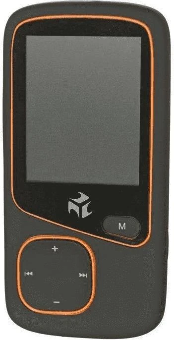 MP4 grotuvas IBOX FOX su oranžiniu rėmeliu