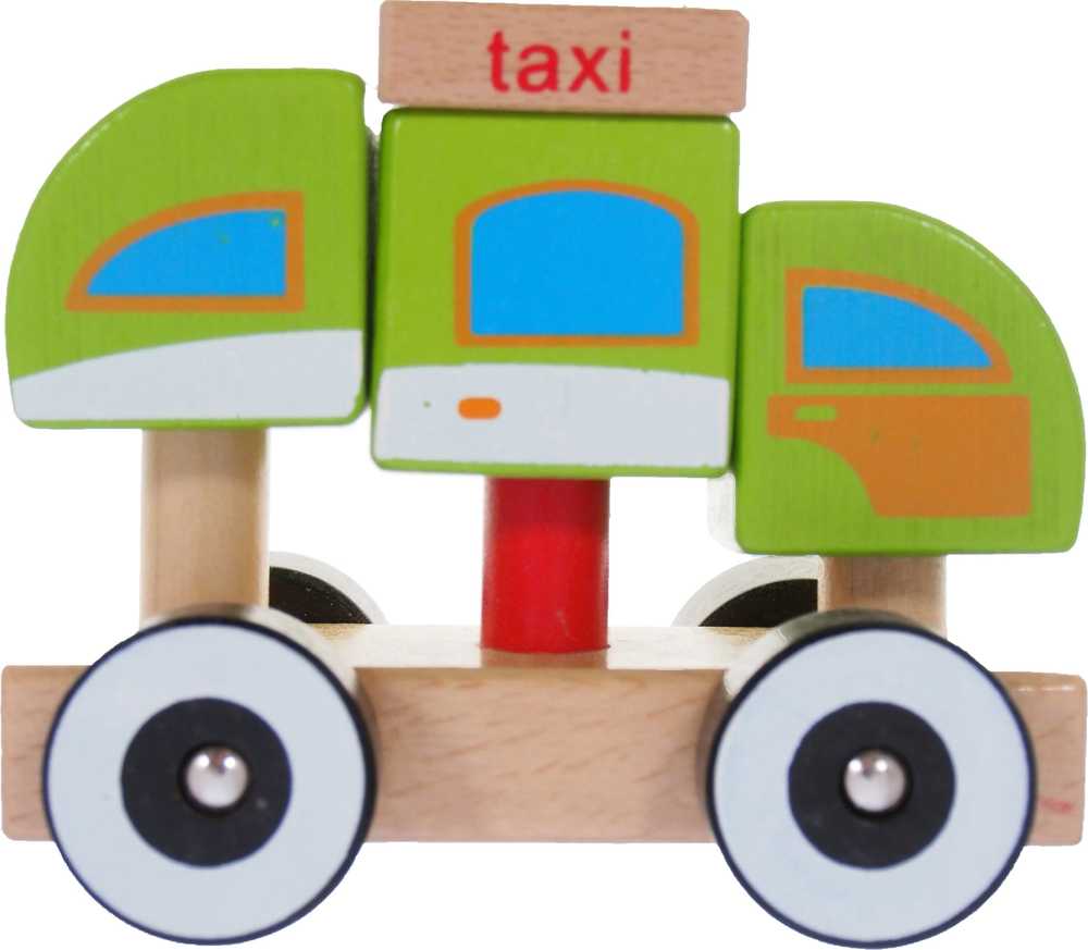 Lavinamasis Žaislas - IBOX W05C010 7-Dalys Medinis Daugiaspalvis