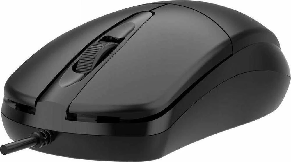 iBOX i007 su laidu optinė pelė, juodas