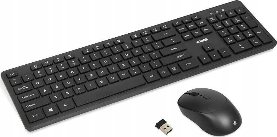 Kompiuterio Klaviatūra Ir Pelė - iBOX Workstation Pro Juoda