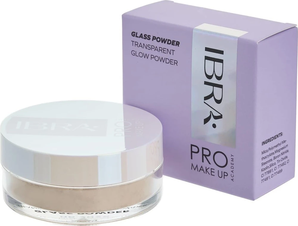 Ibra Pro Makeup Academy Loose Powder Transparent, 5 g