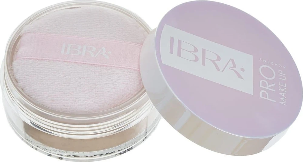 Ibra Pro Makeup Academy Loose Powder Transparent, 5 g