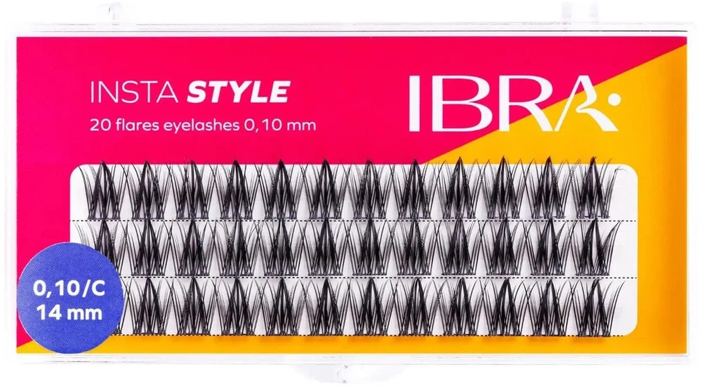 Ibra Insta Style 14 mm blakstienų priauginimai