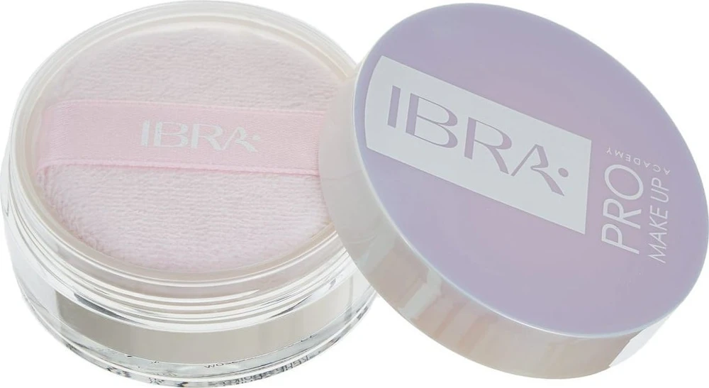 Ibra Pro Makeup Academy Loose Powder Transparent, 5 g