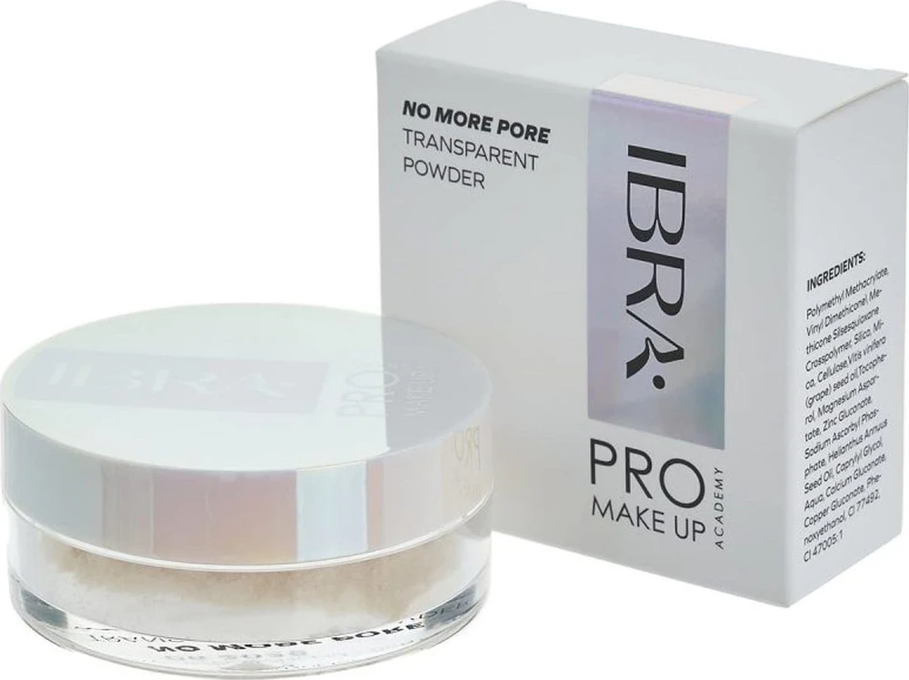 Ibra Pro Makeup Academy Loose Powder Transparent, 5 g