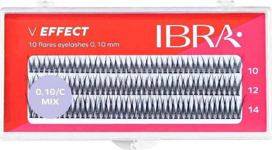Ibra V Effect blakstienų kuokšteliai Mix 120vnt.