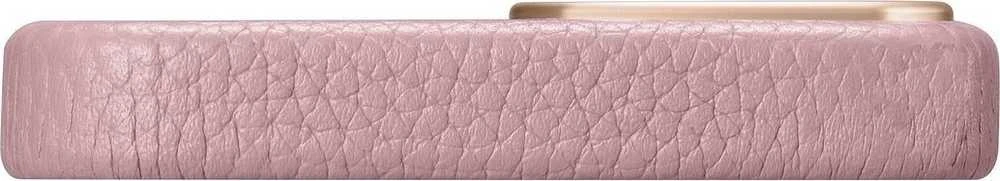 iCarer Litchi Premium Leather Apple iPhone 14 Plus Magnetic Leather with MagSafe dėklas telefonui rožinės spalvos (WMI14220711-PK)