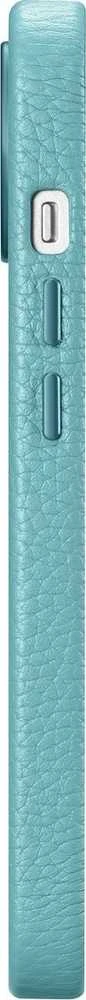 iCarer Litchi Premium Leather Apple iPhone 14 Plus Magnetic Leather with MagSafe dėklas telefonui žalios spalvos (WMI14220711-GN)