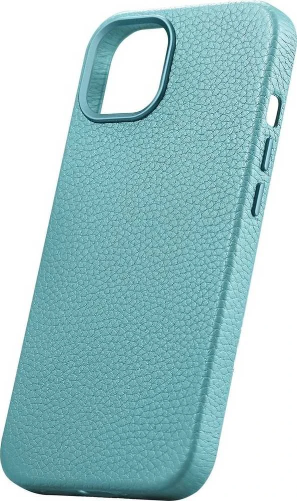 iCarer Litchi Premium Leather Apple iPhone 14 Plus Magnetic Leather with MagSafe dėklas telefonui žalios spalvos (WMI14220711-GN)
