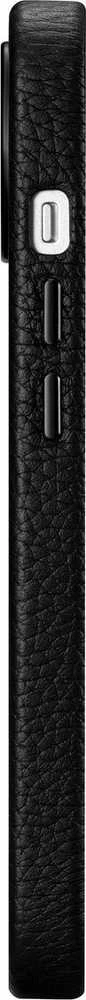 iCarer Litchi Premium Leather Apple iPhone 14 Plus Magnetic Leather with MagSafe dėklas telefonui juodos spalvos (WMI14220711-BK)