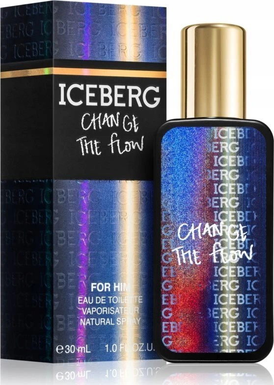 Iceberg Change The Flow EDT tualetinis vanduo vyrams, 30 ml