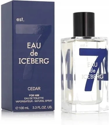 Iceberg Eau de Iceberg Cedar EDT tualetinis vanduo vyrams, 100 ml