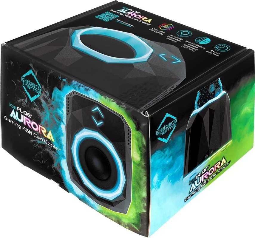 Carruzzo Iceberg Thermal IceFLOE AURORA šaltdėžė 0,355 L Elektrinė Juoda