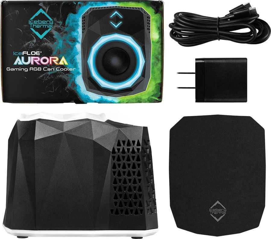 Carruzzo Iceberg Thermal IceFLOE AURORA šaltdėžė 0,355 L Elektrinė Juoda
