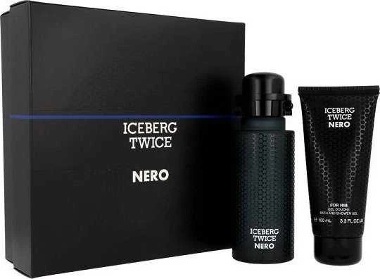 Iceberg Twice Nero rinkinys vyrams (EDT, 125 ml + dušo želė, 100 ml)