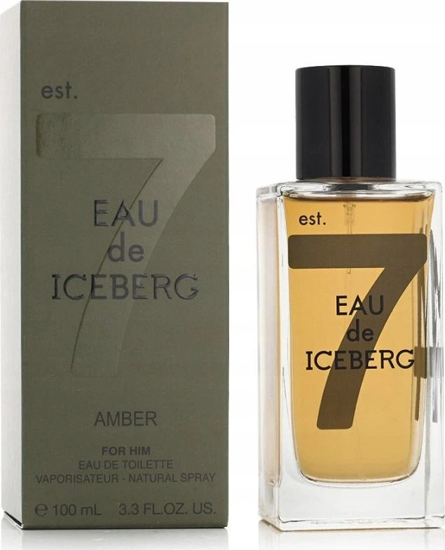 Iceberg Eau de Iceberg Amber EDT tualetinis vanduo vyrams, 100 ml
