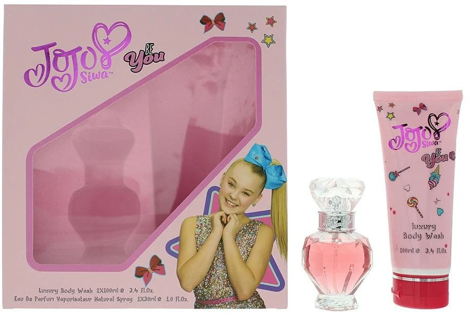 Iceberg Set Jojo Siwa: Be You, Kūno prausiklis, 100 ml + Be You, Eau De Parfum, For Women, 30 ml For Women