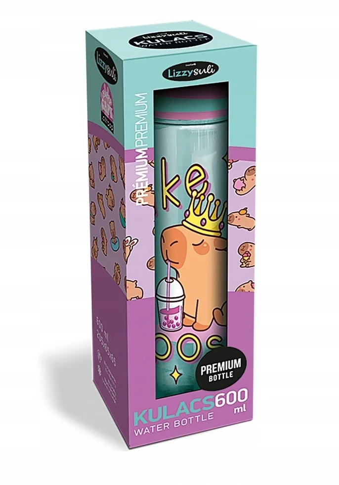 ICO Lizzy Lollipop Capybara gertuvė, 600 ml, įvairių spalvų