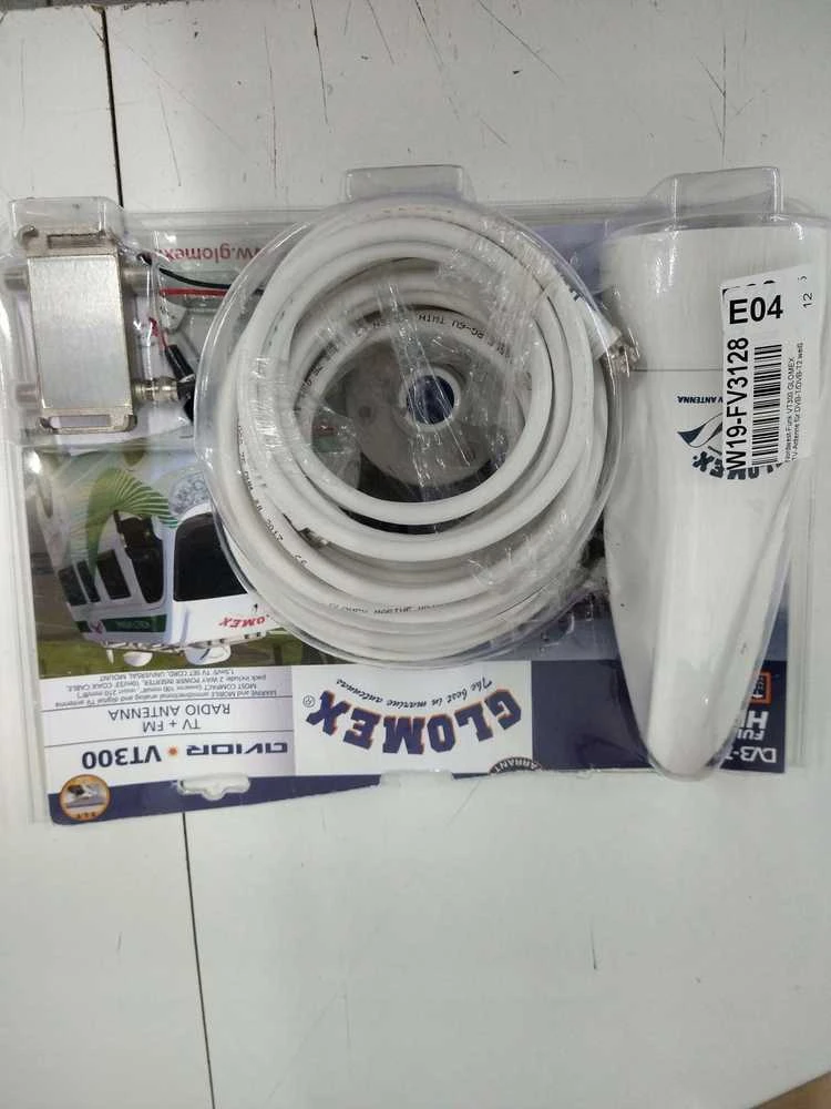 RTV antena Icy Box Televizijos ir radijo antena Glomex AVIOR VT300 DVBt, FM jachtoms, kemperiams