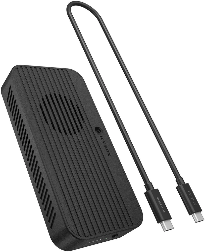 ICY BOX SSD korpusas su USB-C laidu