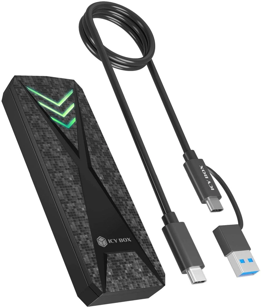 ICY BOX IB-1805ML-CU31 M.2 NVMe SSD korpusas