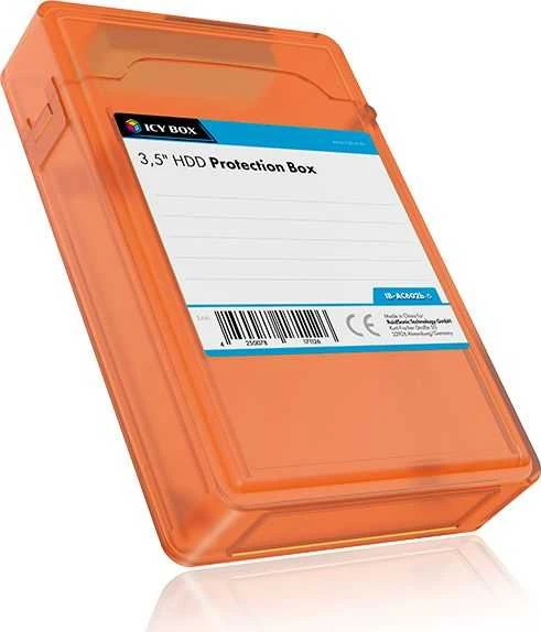 ICY BOX IB-AC602b Apsaugos dėžutės rinkinys 6 vnt 3,5 colio HDD
