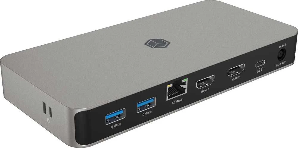 ICY BOX USB4 10w1 | 2x HDMI | 1x USB-C PD | 1x RJ45