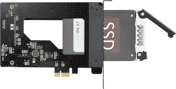 IcyDock Kieszeń Icy Dock 2.5'' SATA SSD/HDD - PCIe 2.0 x1 ToughArmor (MB839SP-B)